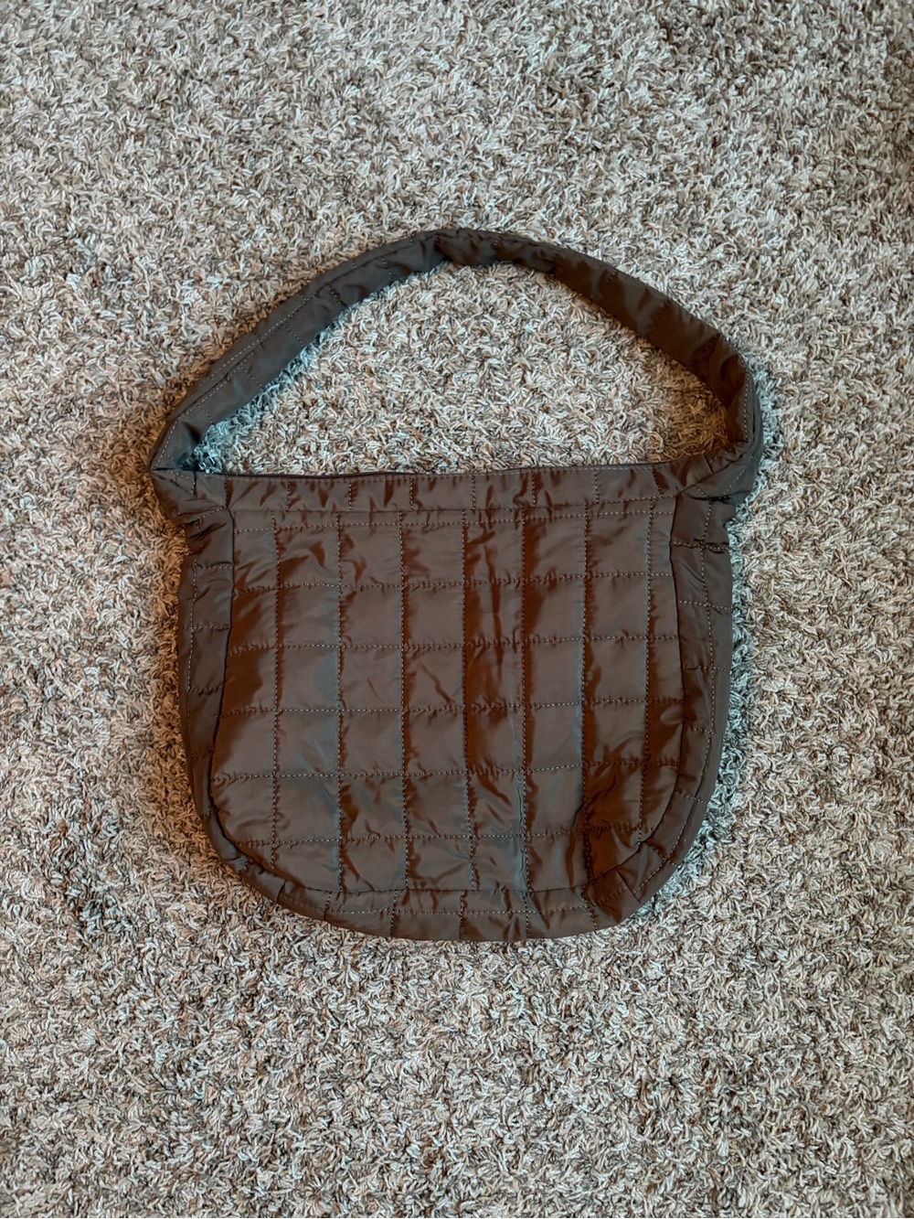 brown shoulder bag